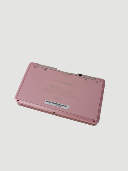 consola nintendo 3ds old pink liberada en micro sd 32 gb