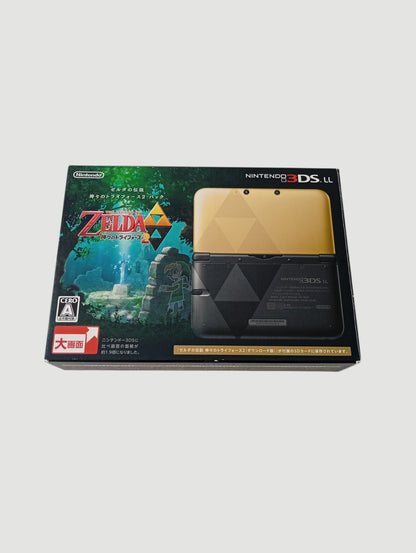consola nintendo 3ds old xl edicion especial The Legend of Zelda: A Link Between Worlds liberada en micro sd 32 gb
