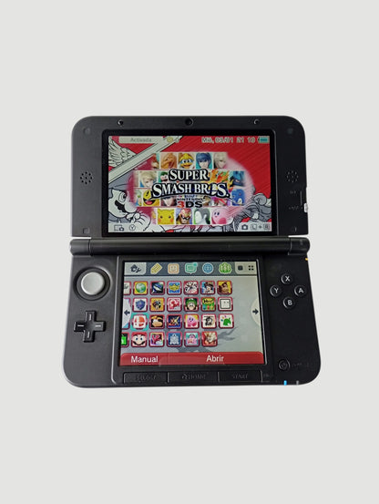 consola nintendo 3ds old xl red liberada en micro sd 32 gb
