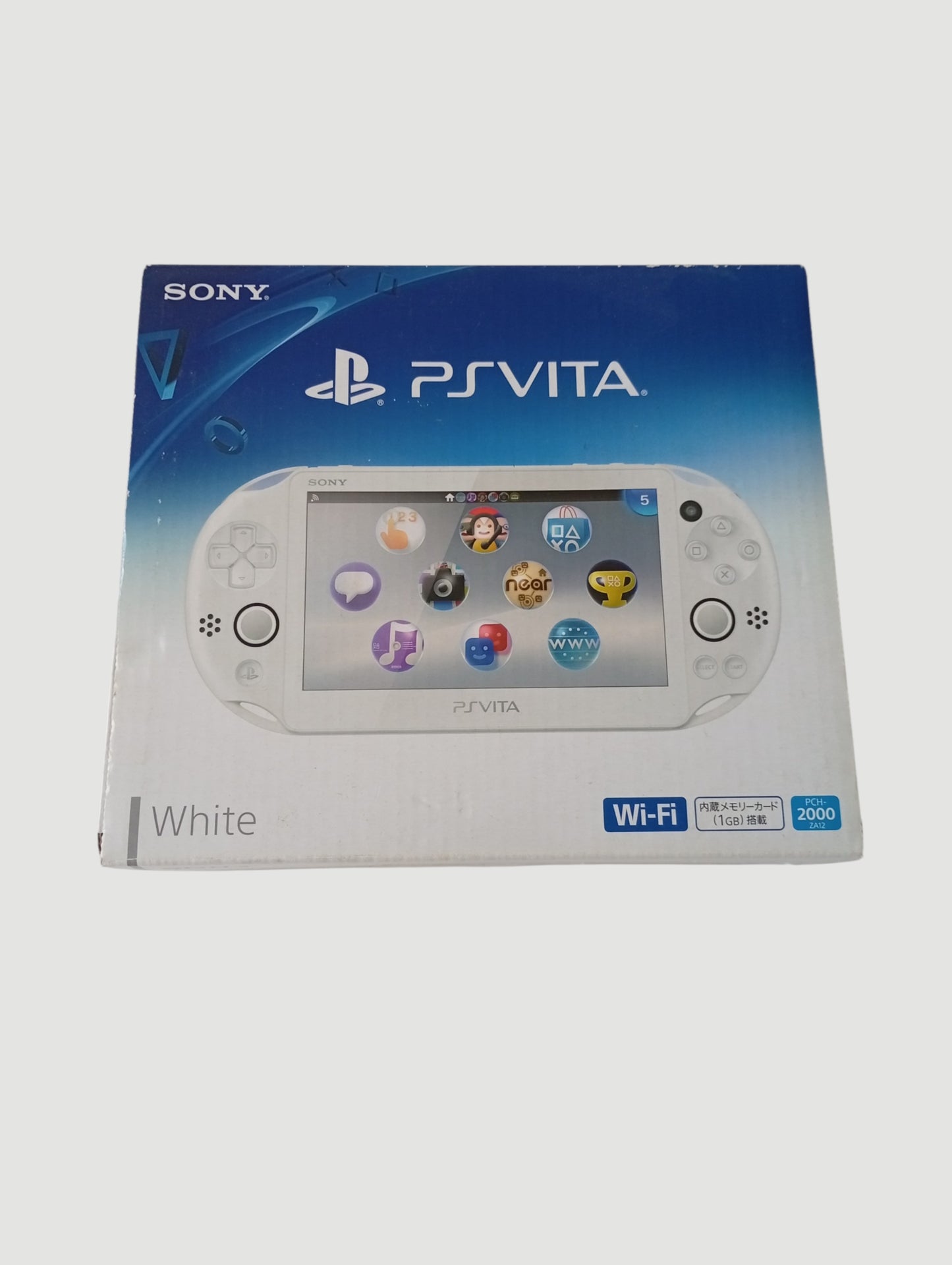 consola psvita slim white en caja liberada en micro sd 32 gb