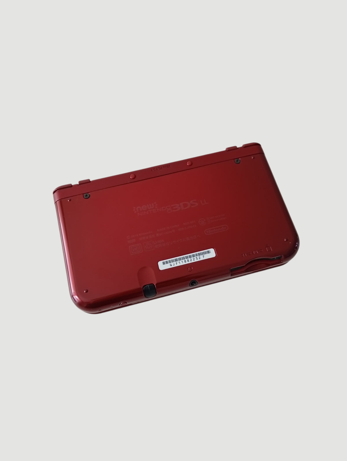 consola nintendo new 3ds xl metallic red liberada en micro sd 32 gb