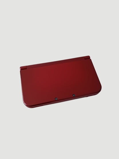 consola nintendo new 3ds xl metallic red liberada en micro sd 32 gb
