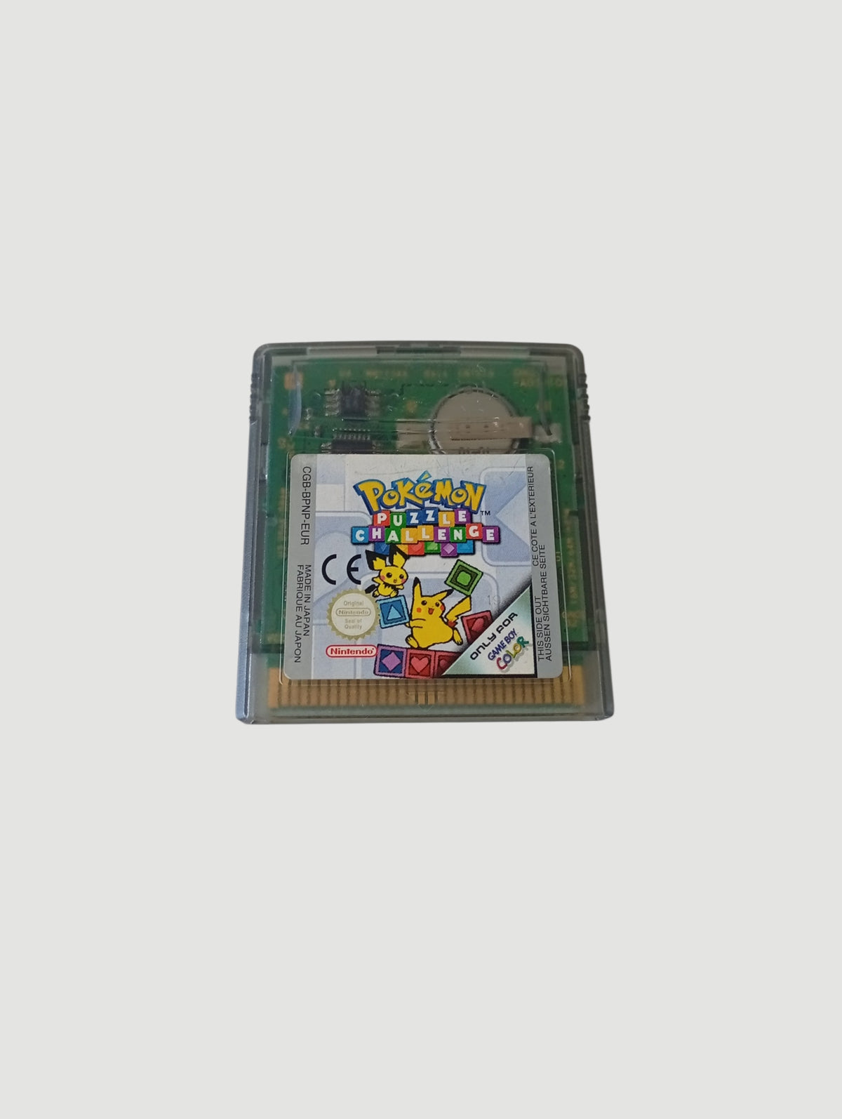 cartucho pokemon puzzle original español game boy color