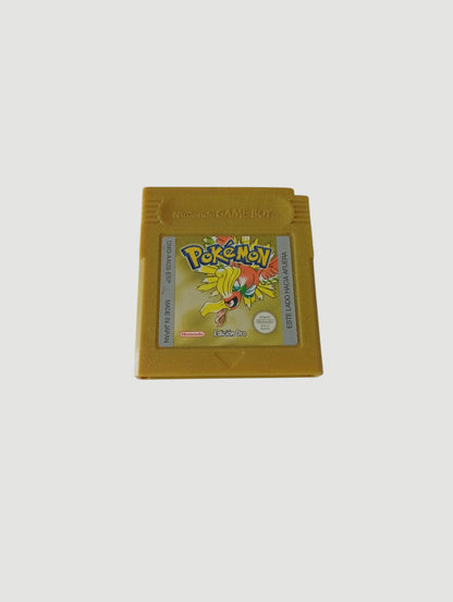 cartucho pokemon oro original español game boy color