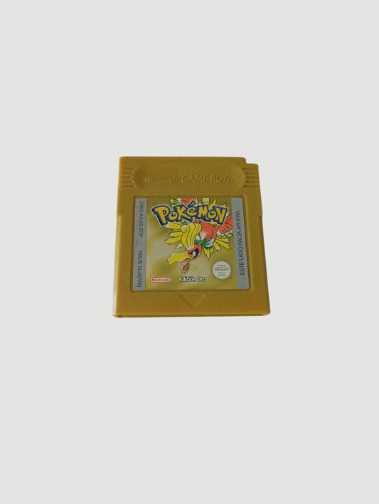 cartucho pokemon oro original español game boy color