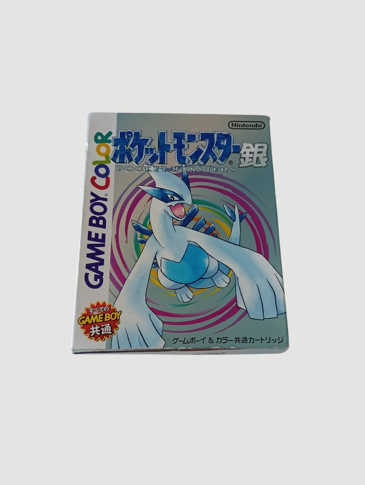 pokemon plata original japones game boy color en caja