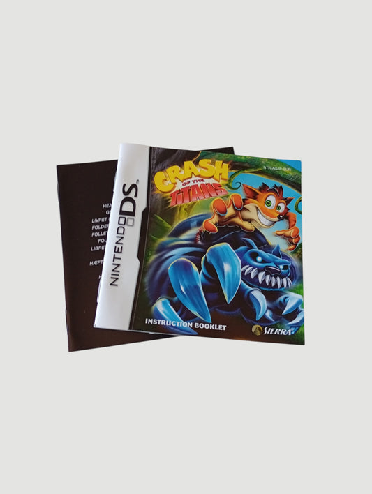 crash of the titans original español nintendo ds