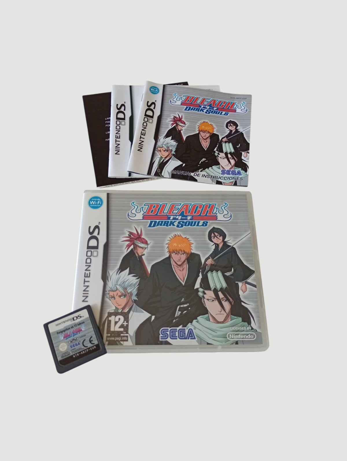bleach dark souls original español nintendo ds
