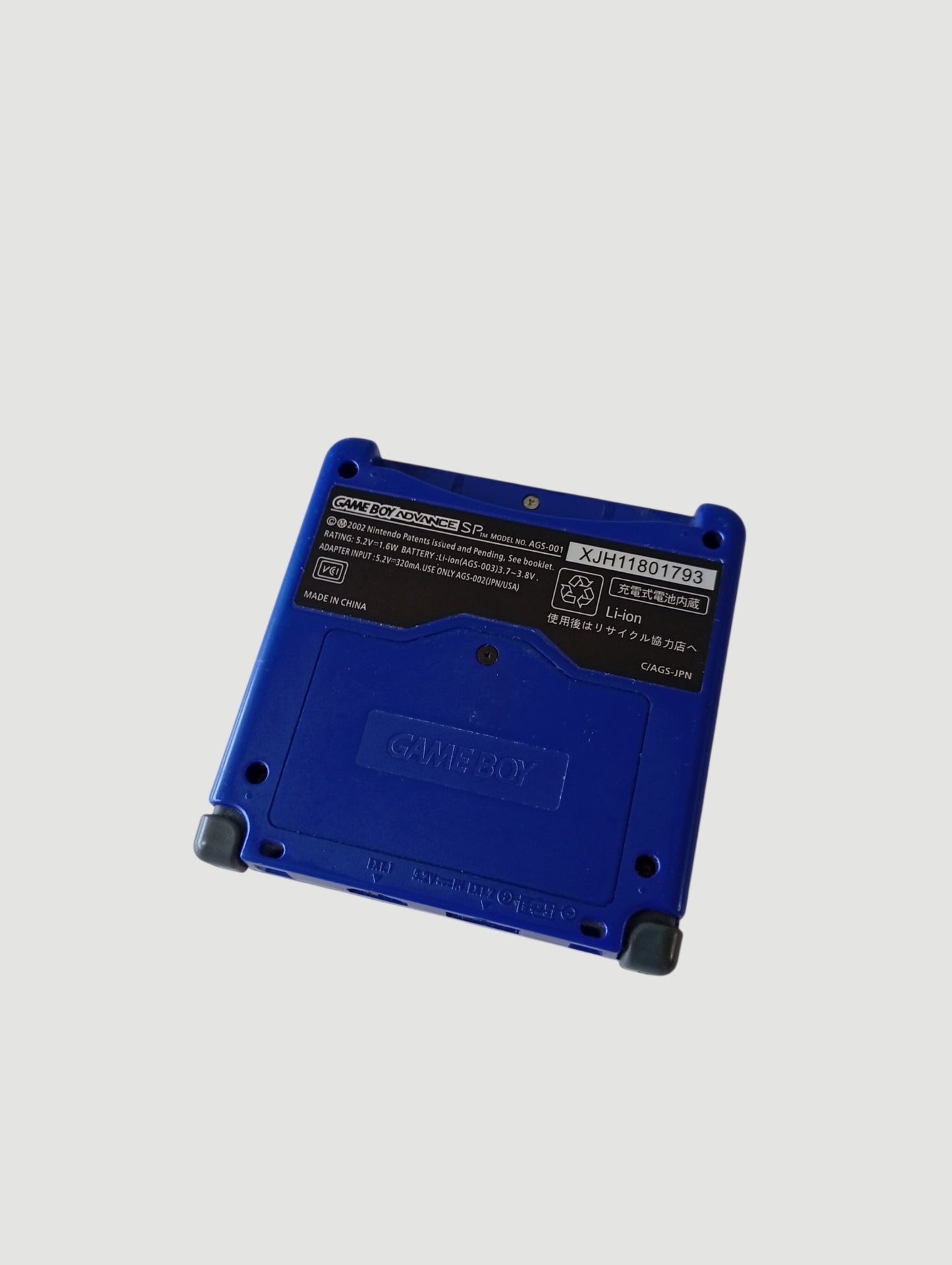 consola game boy advance sp 001 azul