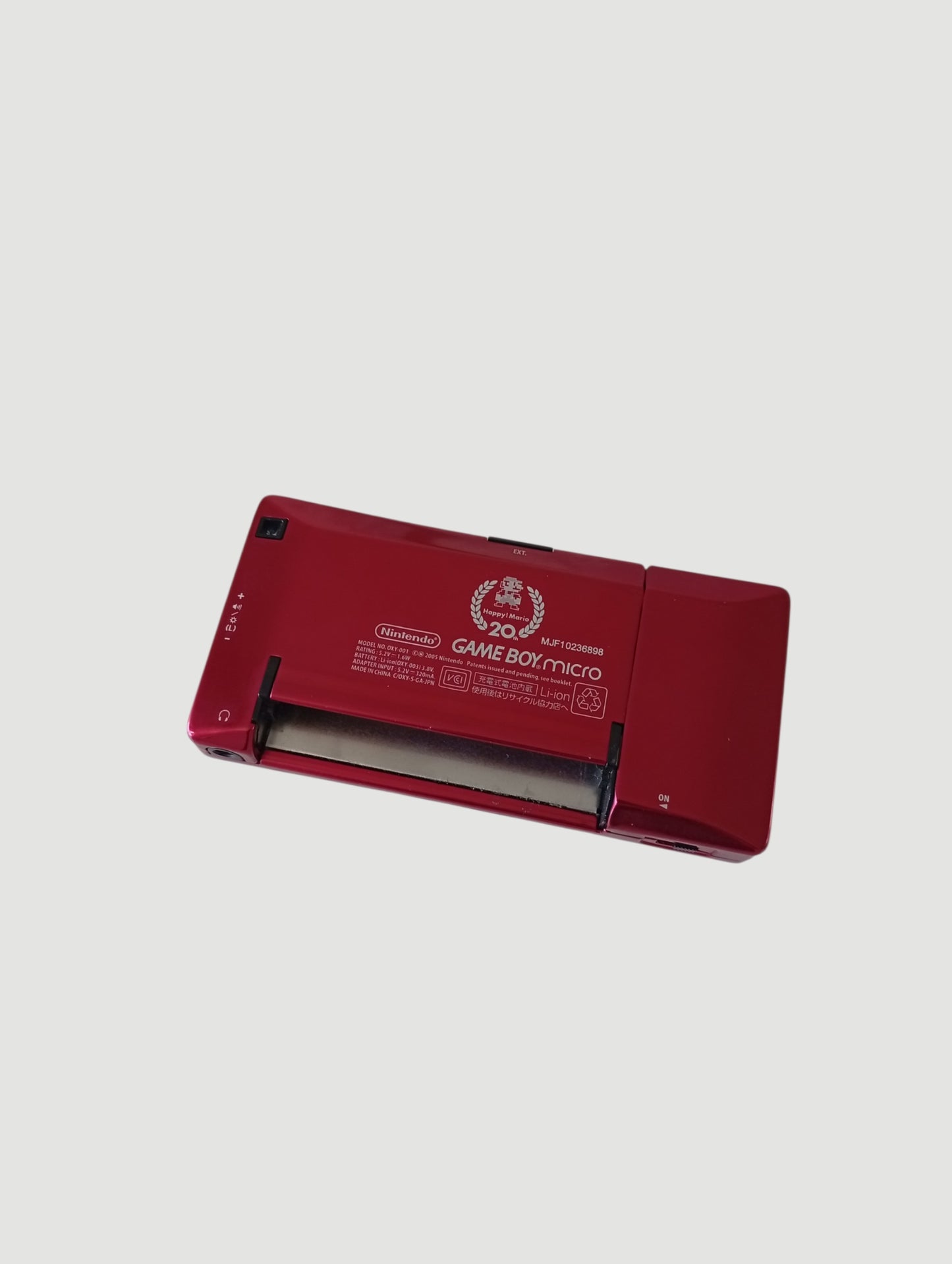 consola game boy micro edicion especial 20 aniversario mario