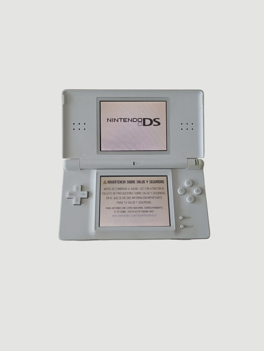consola nintendo ds lite blanca en caja