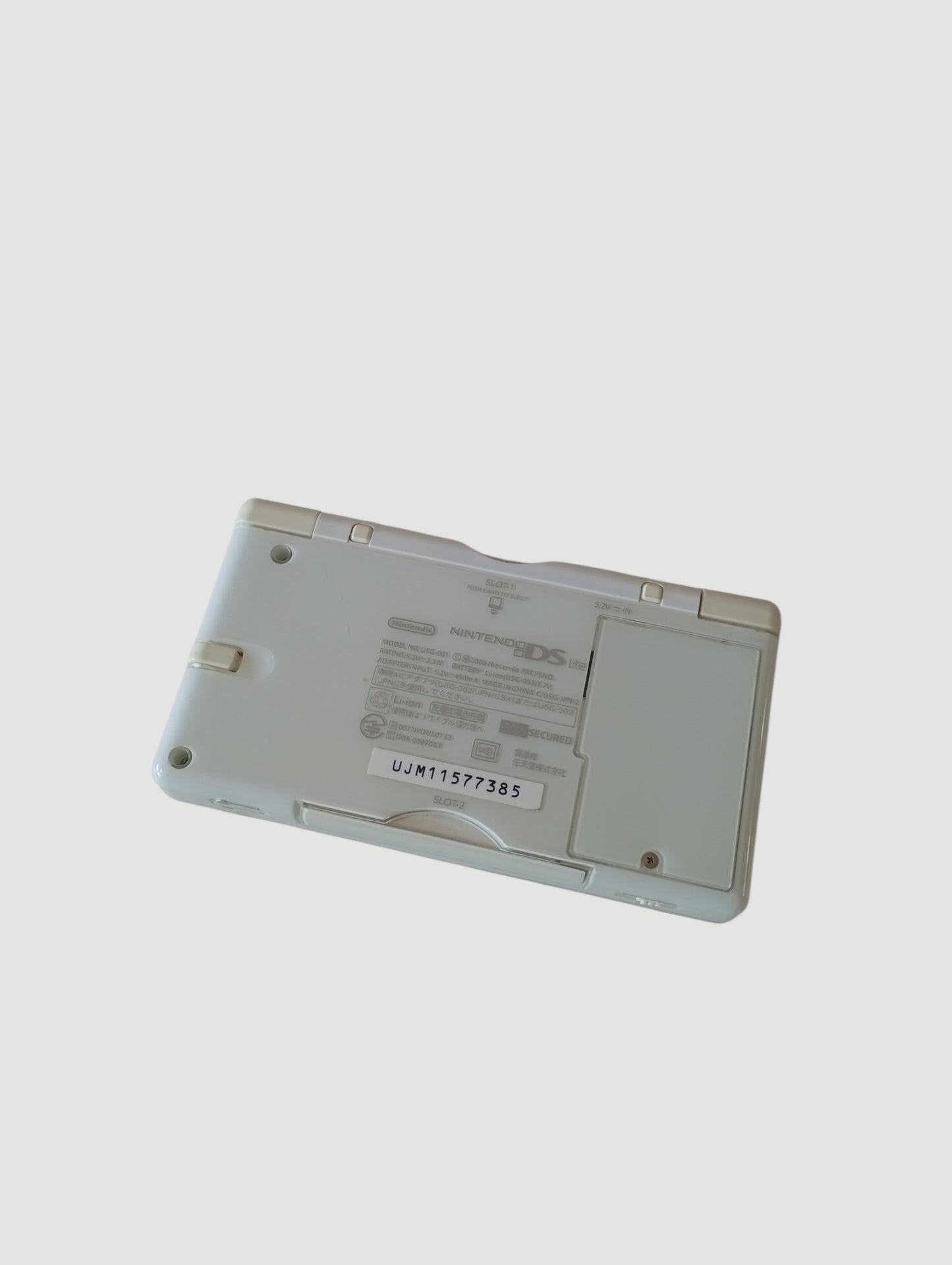 consola nintendo ds lite blanca en caja