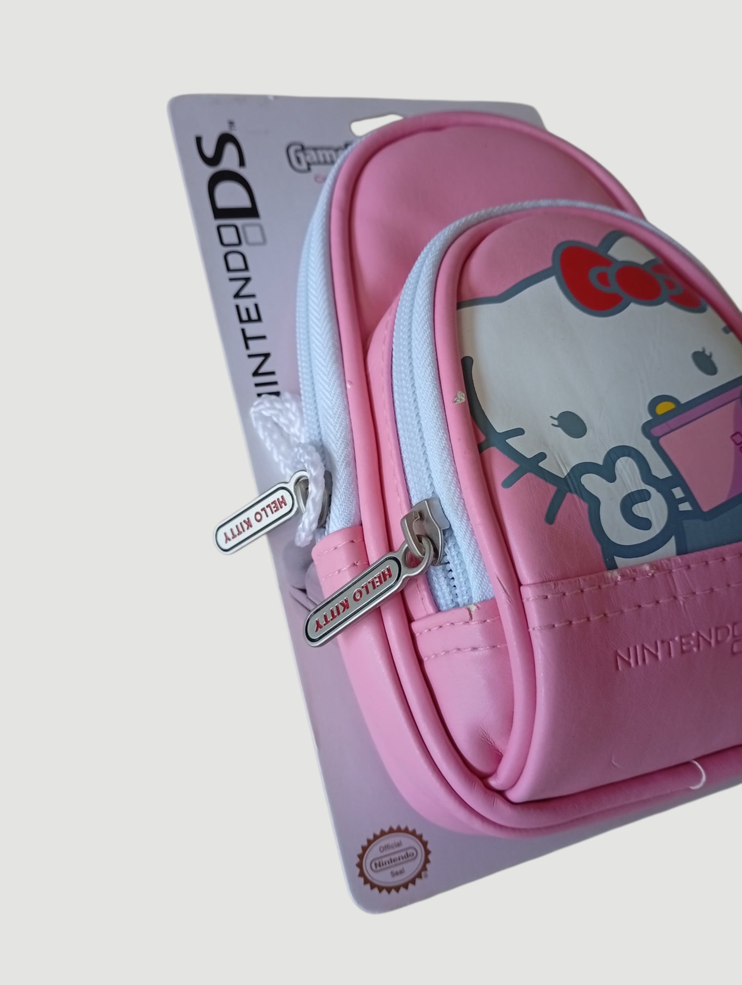 estuche hello kitty rosado  nintendo ds original
