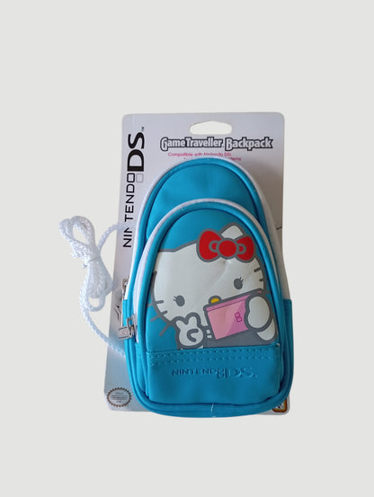 estuche hello kitty celeste  nintendo ds original