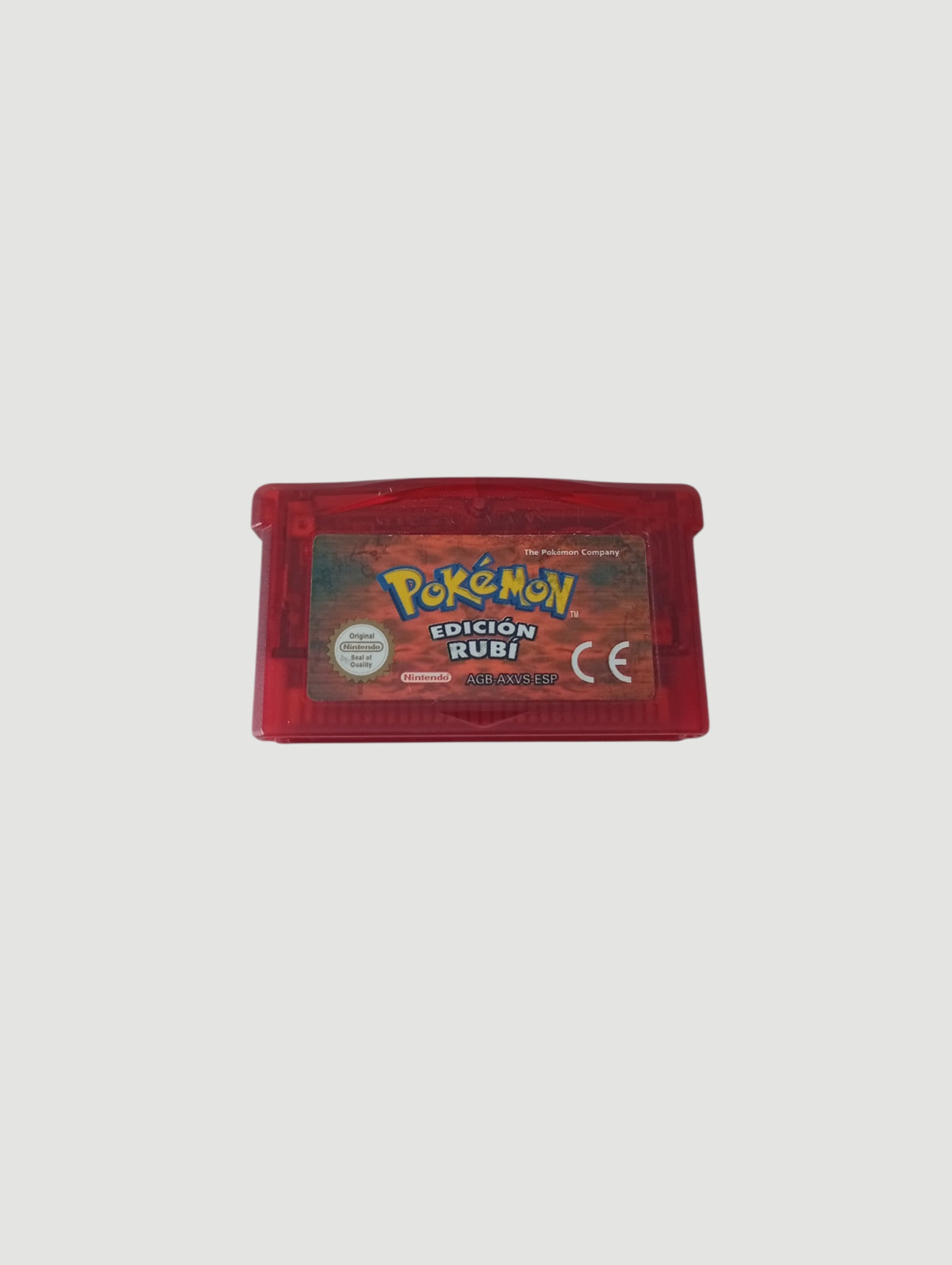 cartucho pokemon rubi original español game boy advance