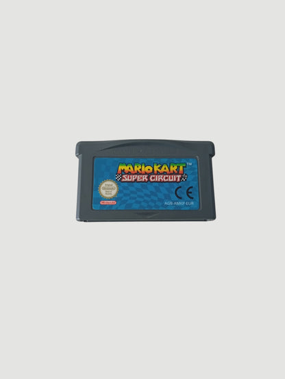 cartucho mario kart super circuit original europeo game boy advance