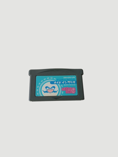 cartucho wario ware inc original japones game boy advance