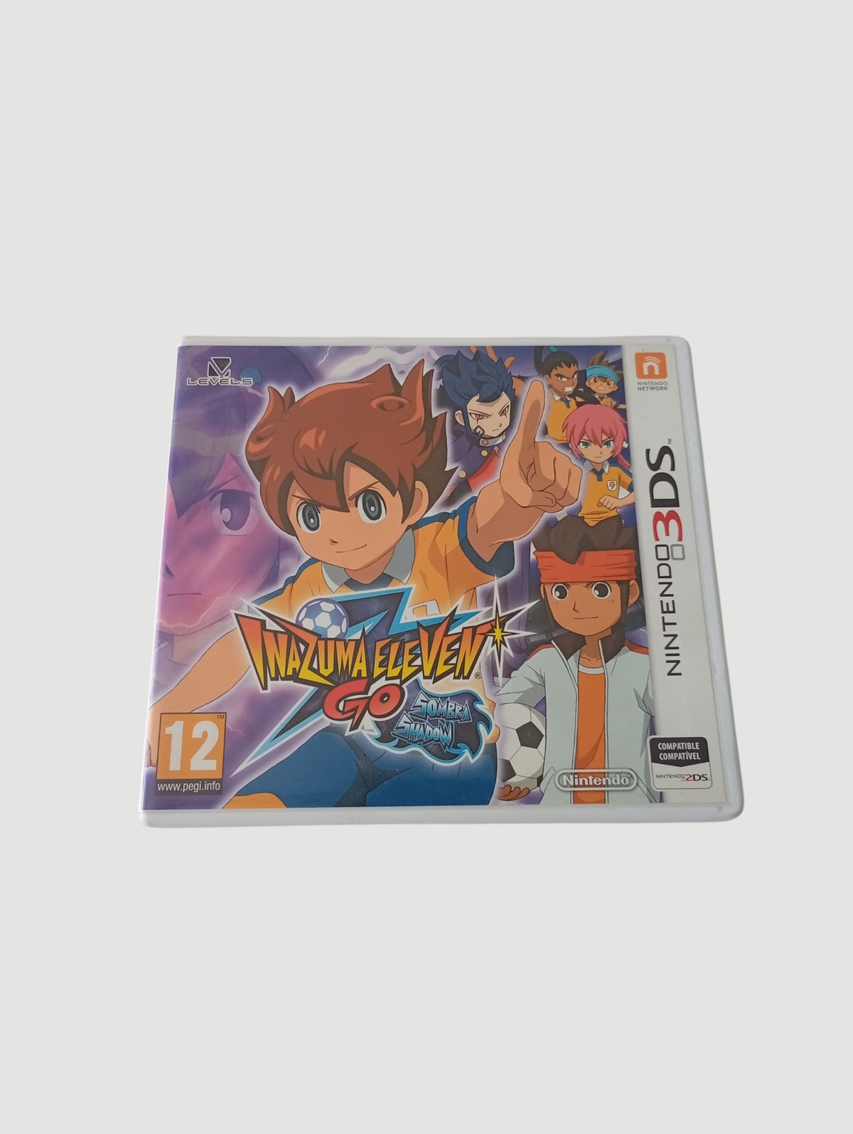 inazuma eleven sombra original español nintendo 3ds