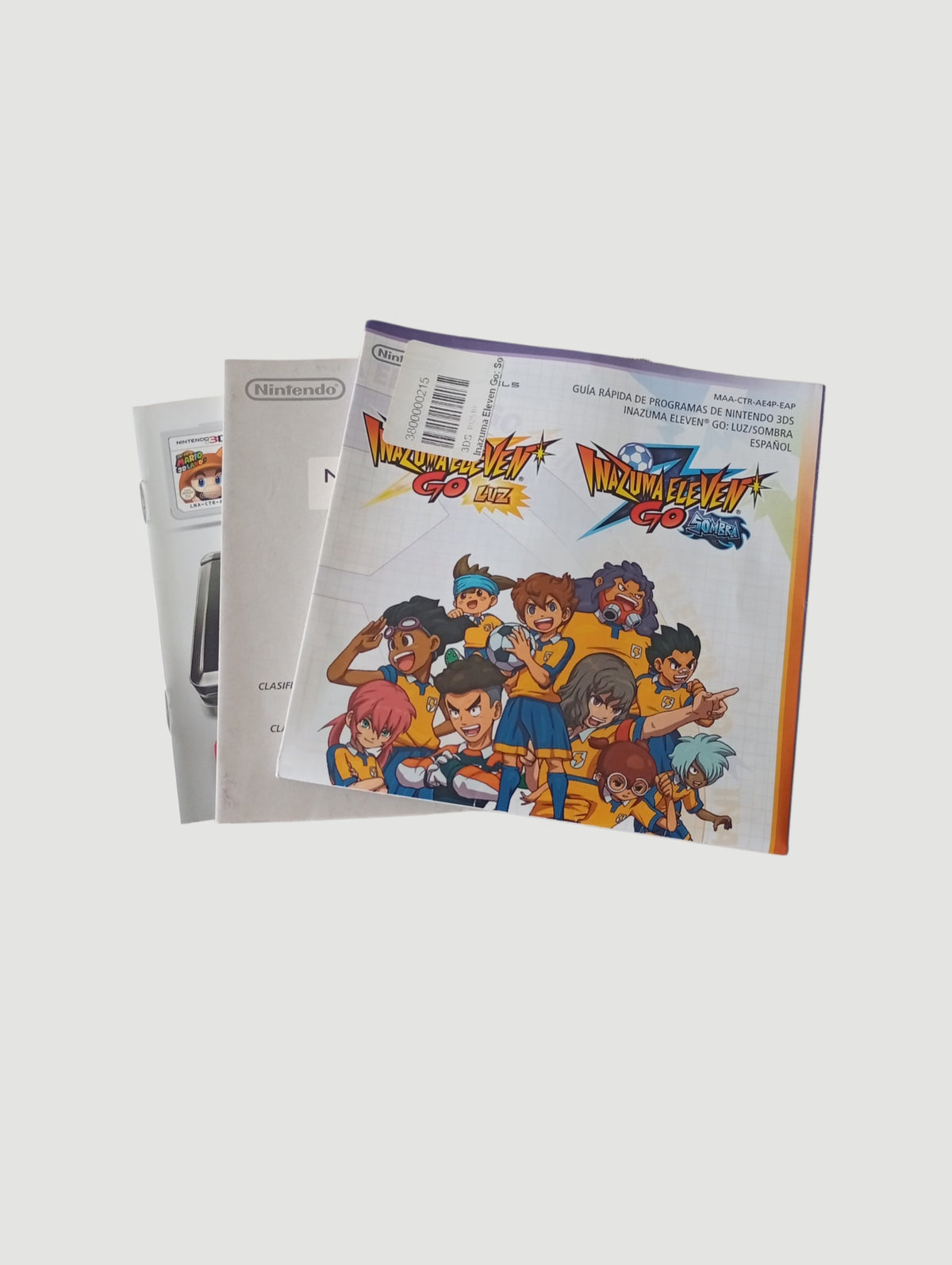 inazuma eleven sombra original español nintendo 3ds