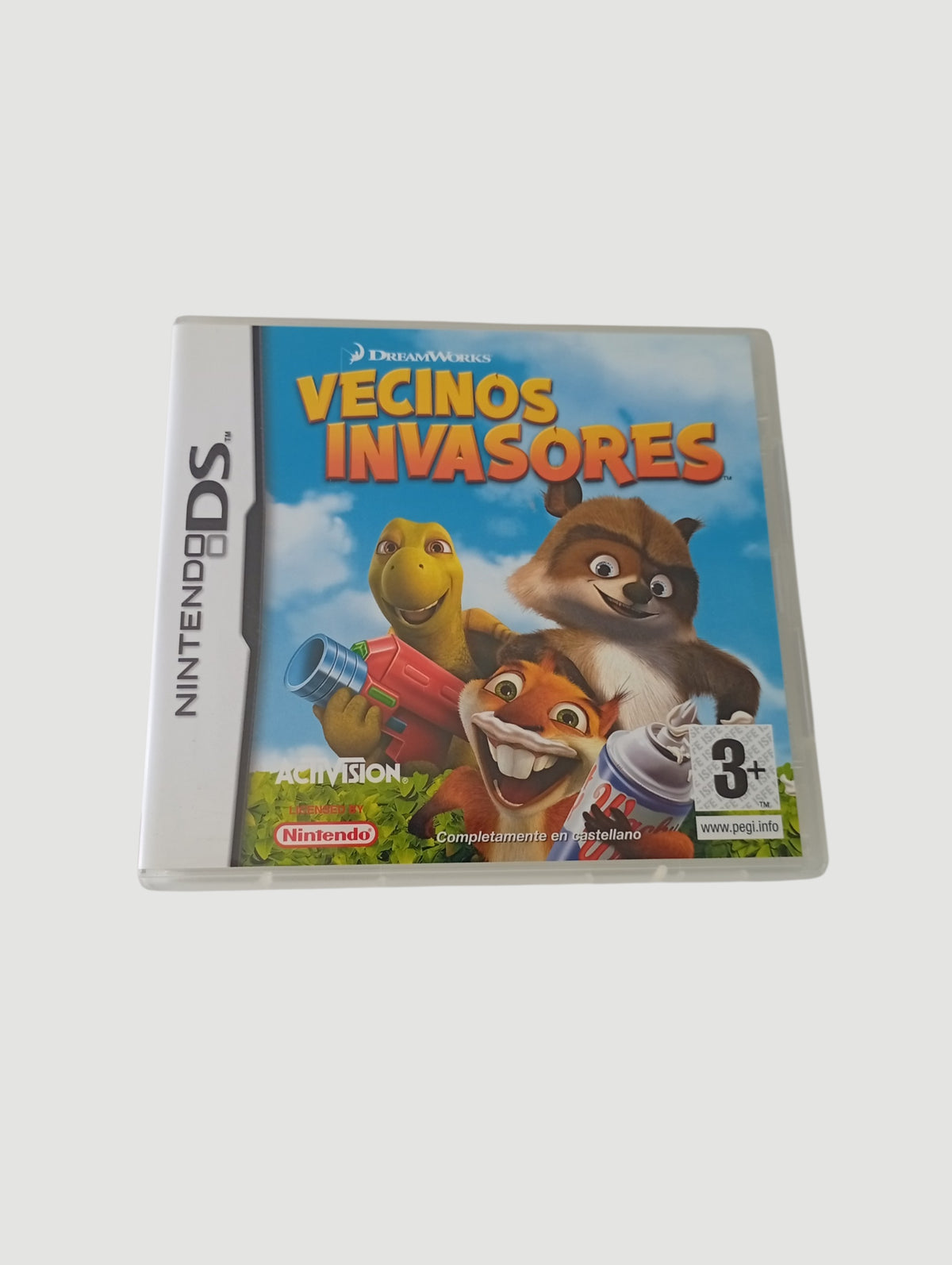 vecinos invasores original español nintendo ds