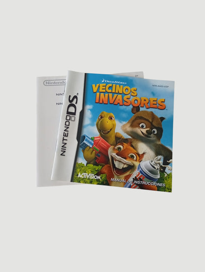 vecinos invasores original español nintendo ds
