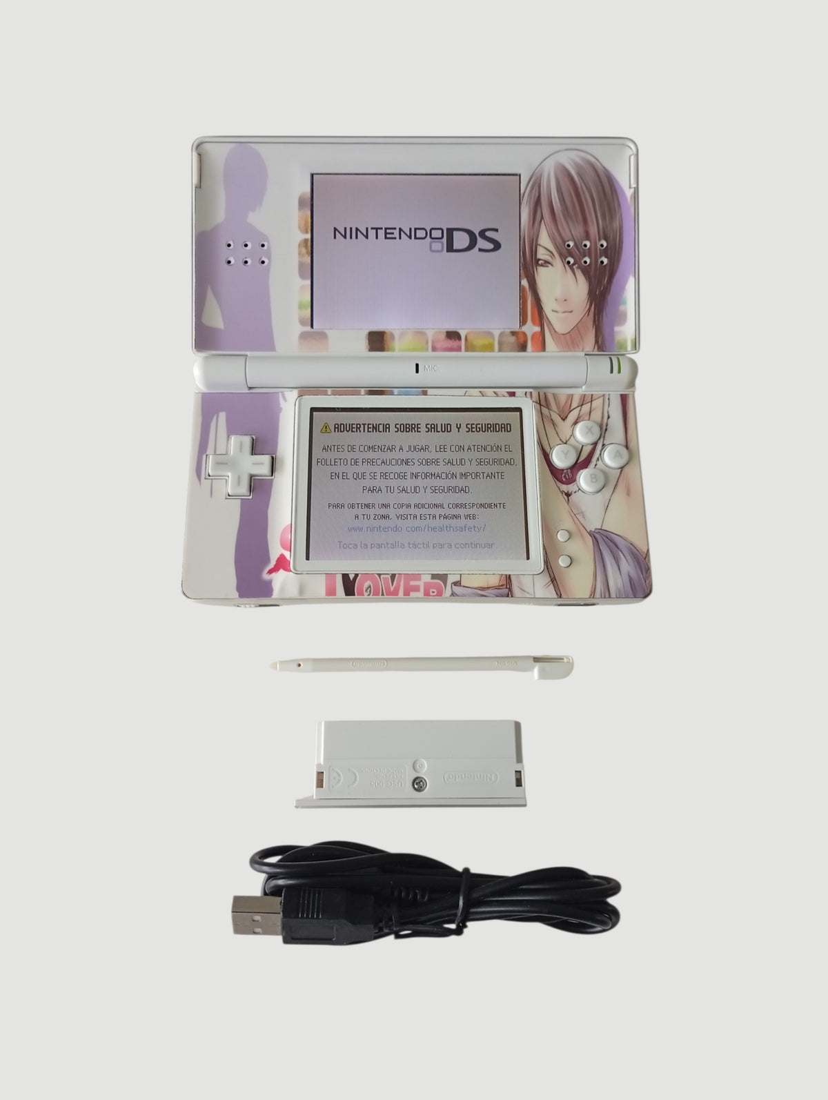 consola nintendo ds lite blanca