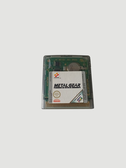 cartucho metal gear original europeo game boy color