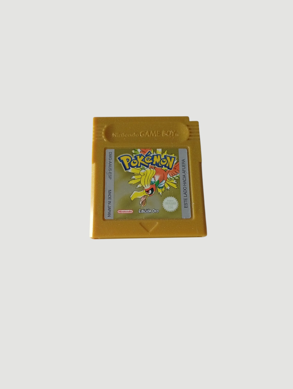 cartucho pokemon oro original español game boy color