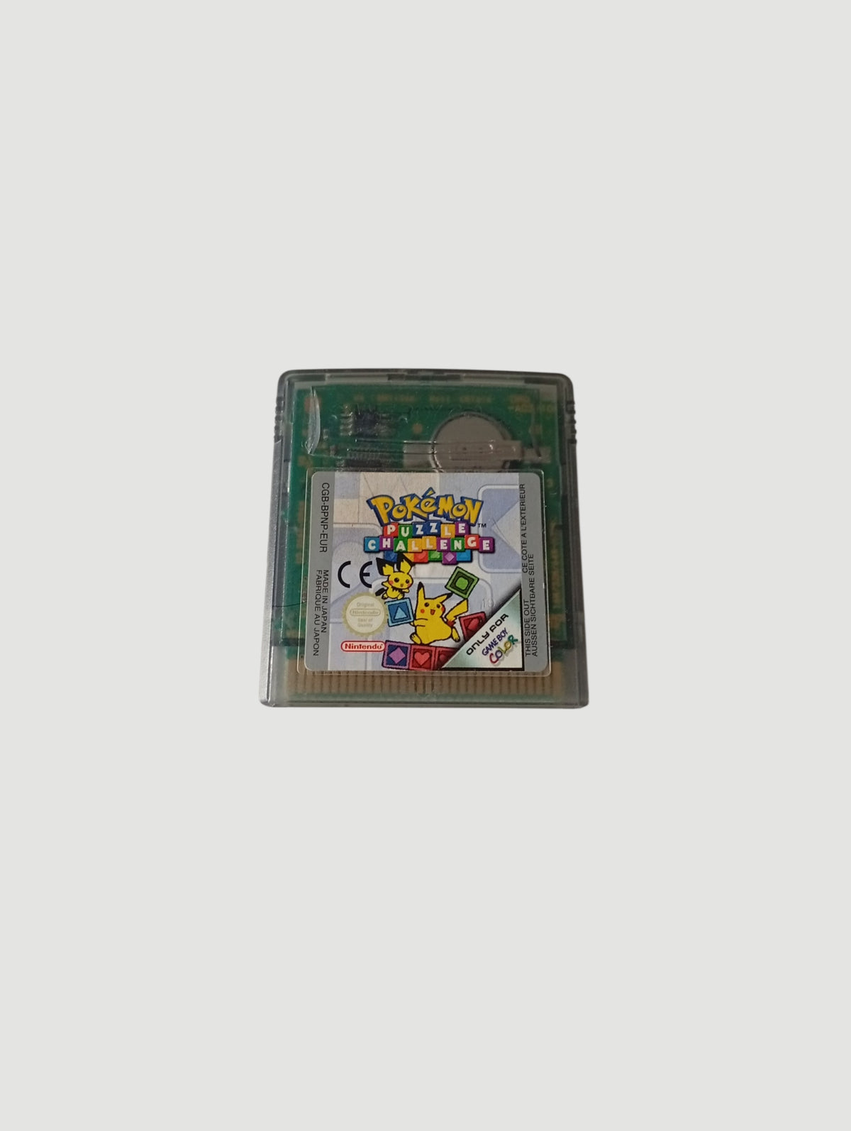 cartucho pokemon puzzle original español game boy color