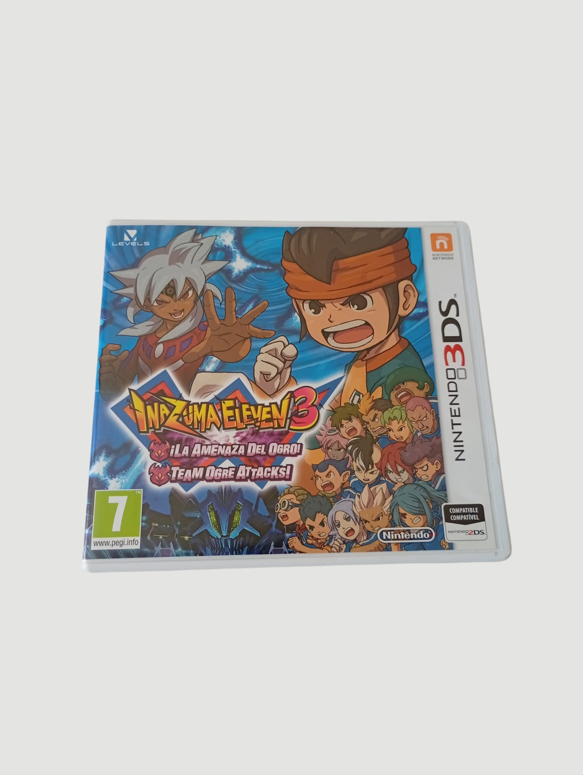 inazuma eleven 3 la amenaza del ogro original español nintendo 3ds
