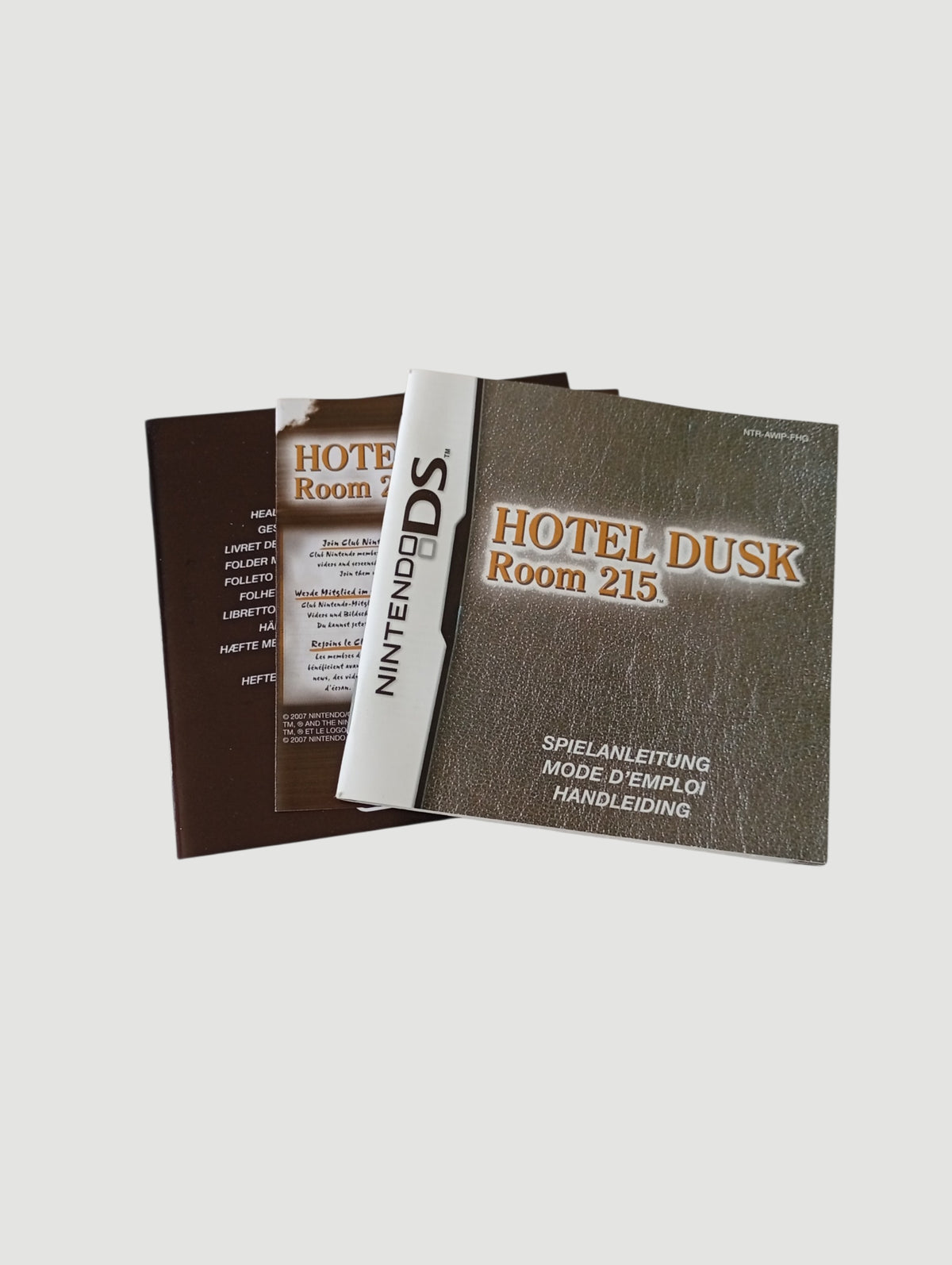 hotel dusk room 215 original español nintendo ds