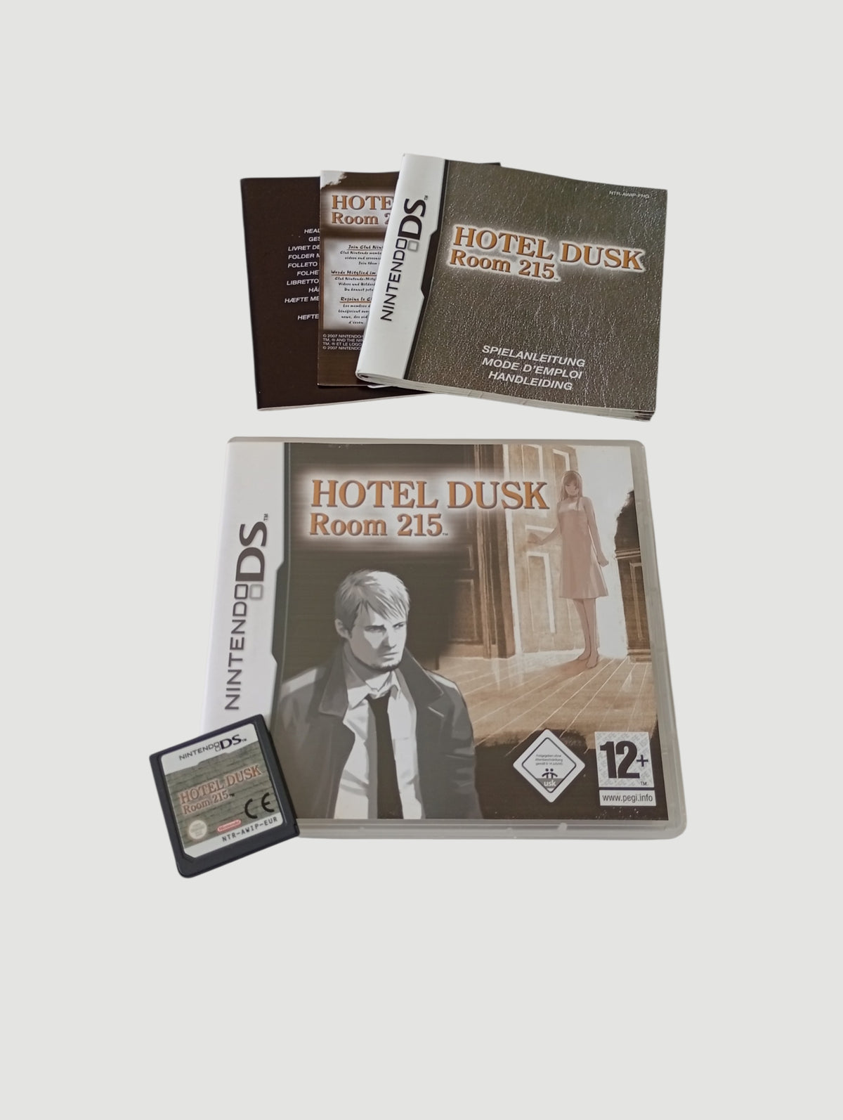 hotel dusk room 215 original español nintendo ds