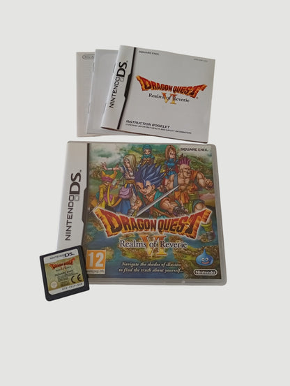 dragon quest VI los reinos oniricos original español nintendo ds