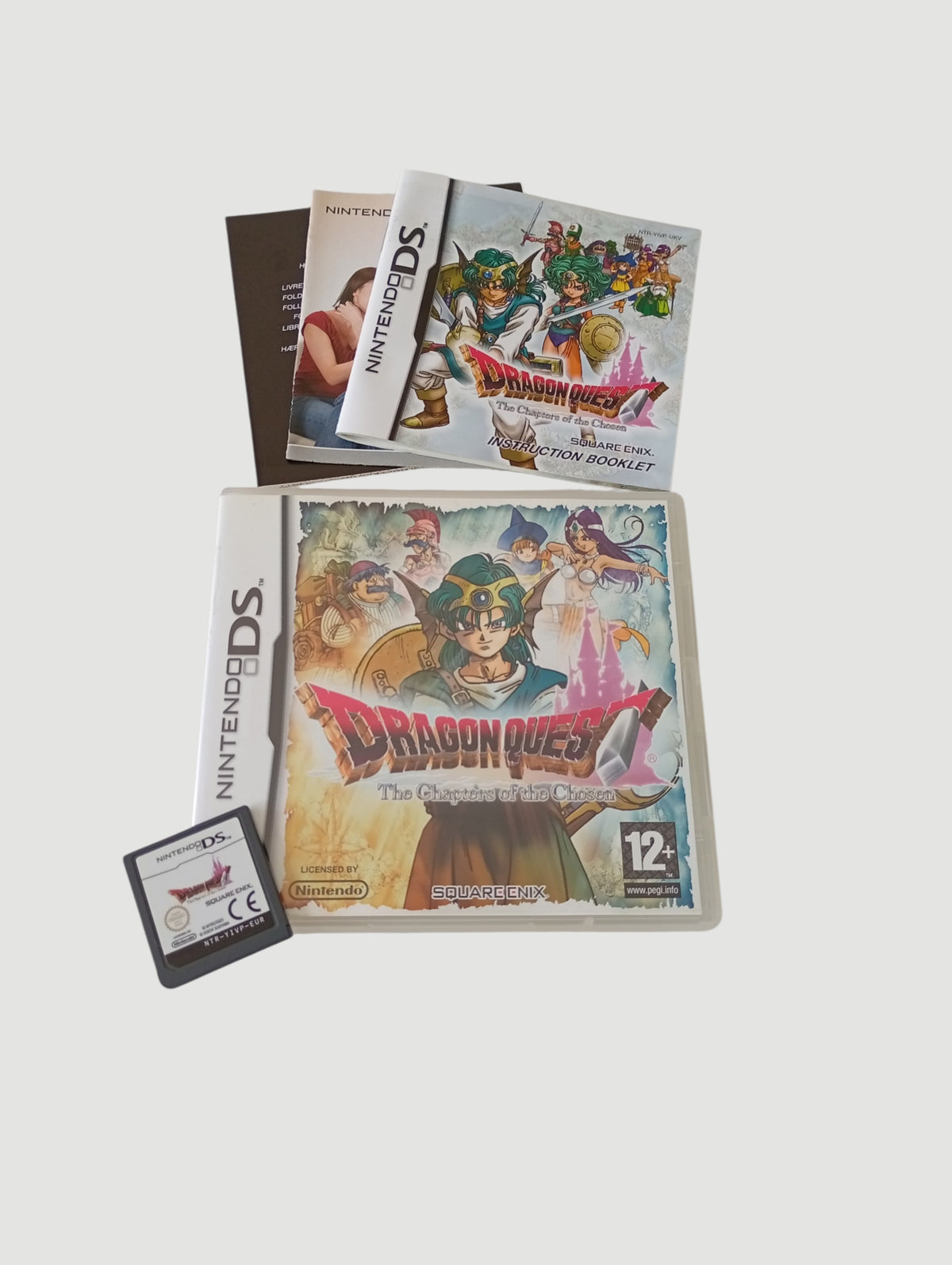 dragon quest IV capitulo de los elegidos original español nintendo ds