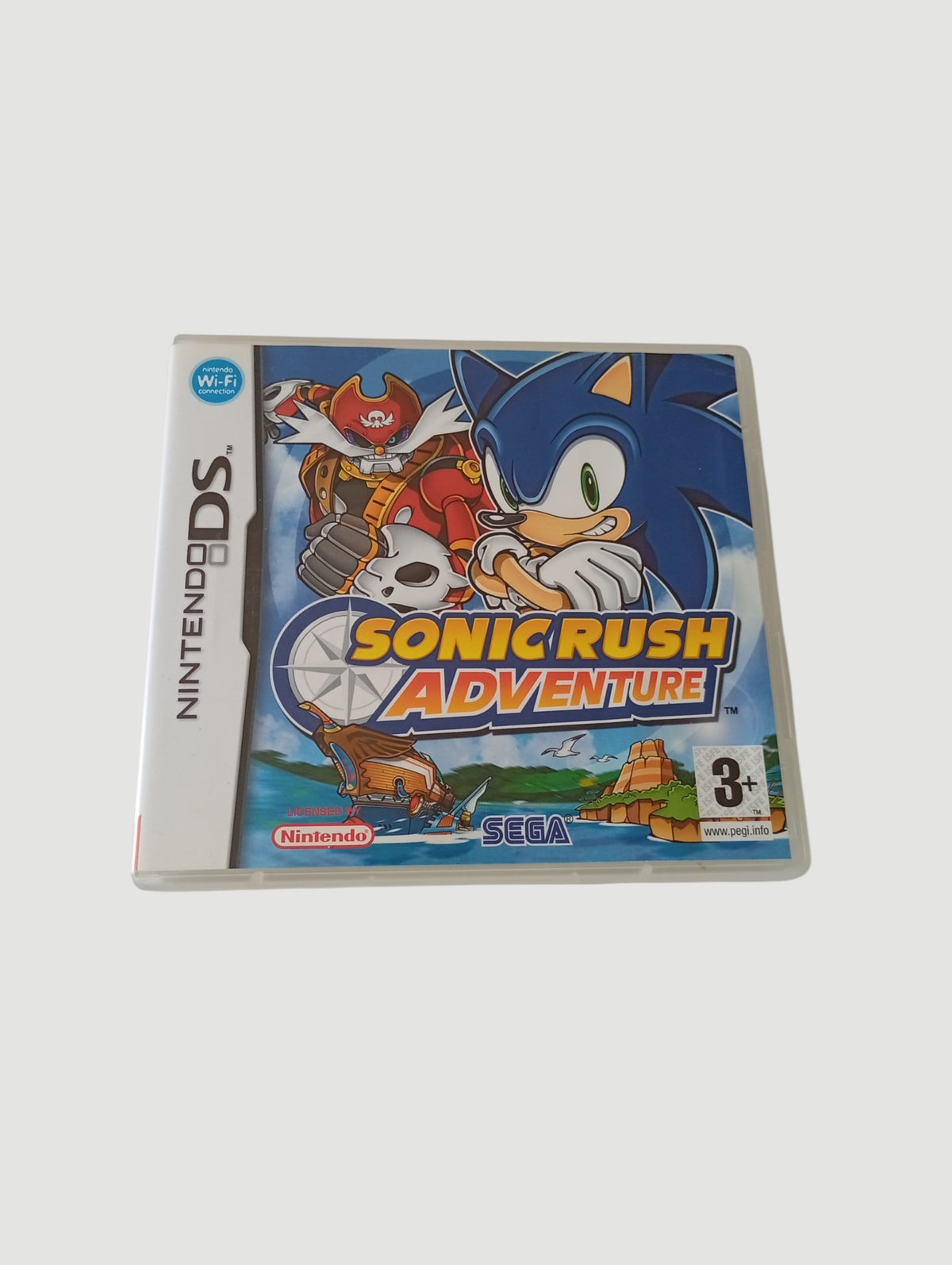 sonic rush adventure original español nintendo ds