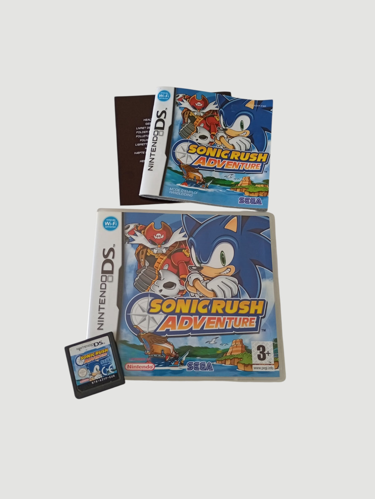 sonic rush adventure original español nintendo ds