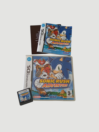 sonic rush adventure original español nintendo ds