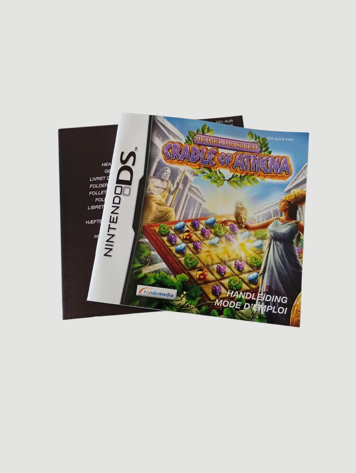 jewel master cradle of athena original europeo nintendo ds