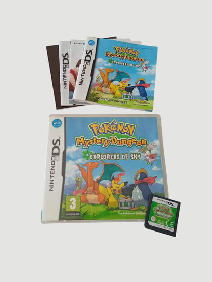 pokemon mundo misterioso exploradores del cielo original español nintendo ds