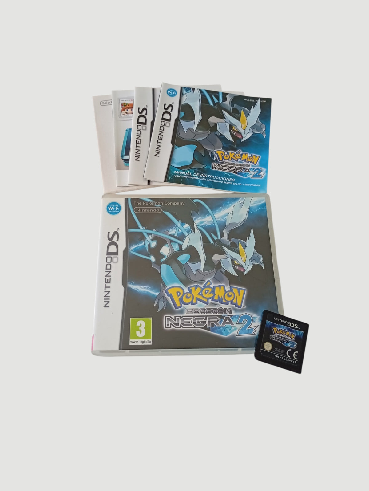 pokemon negra 2 original español nintendo ds