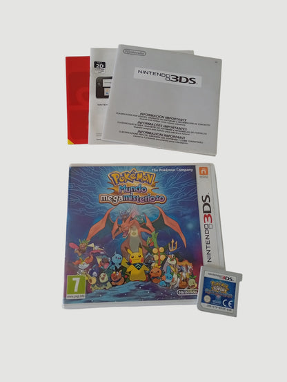 pokemon mundo mega misterioso original español nintendo 3ds