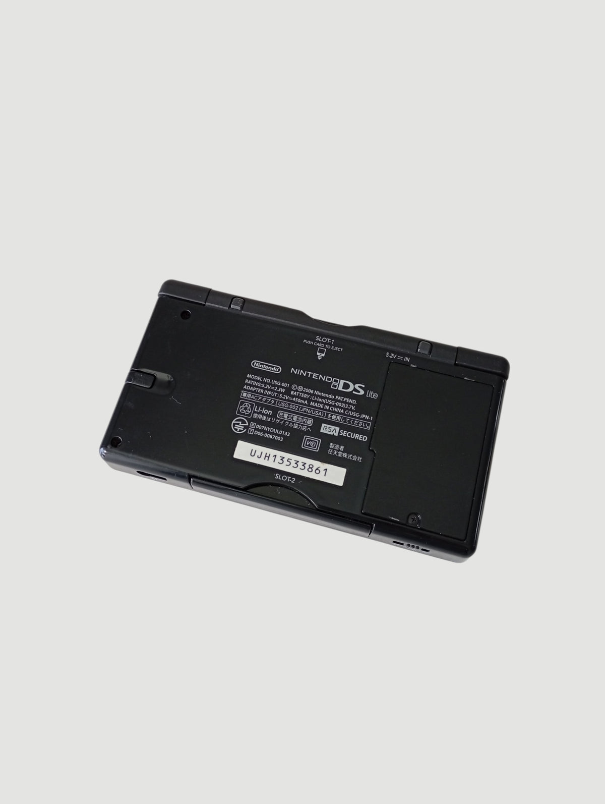 Consola nintendo ds lite negra