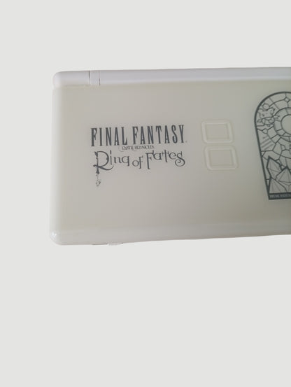 Consola nintendo ds lite edicion especial  final fantasy blanca ring of fates