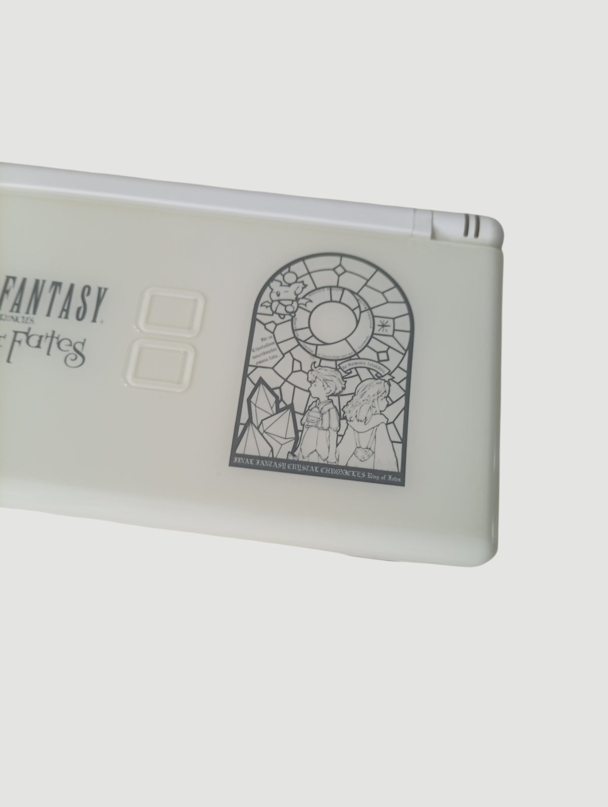 Consola nintendo ds lite edicion especial  final fantasy blanca ring of fates