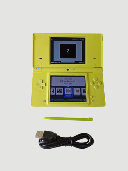 Consola nintendo dsi limon liberada en micro sd 32 gb
