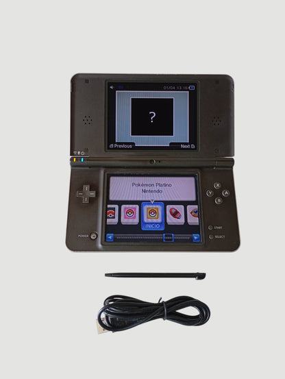 Consola nintendo dsi xl gris liberada en micro sd 32 gb