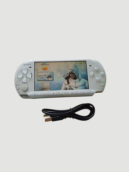 Consola psp 3000 blanca liberada en micro sd 32 gb