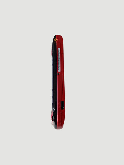 Consola psp 3000 roja negra liberada en micro sd 32 gb