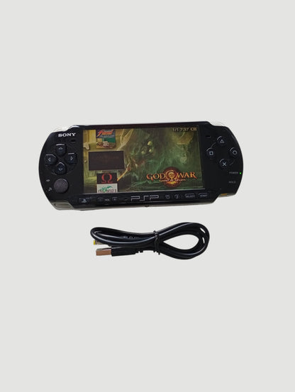 Consola psp 3000 negra liberada en micro sd 32 gb