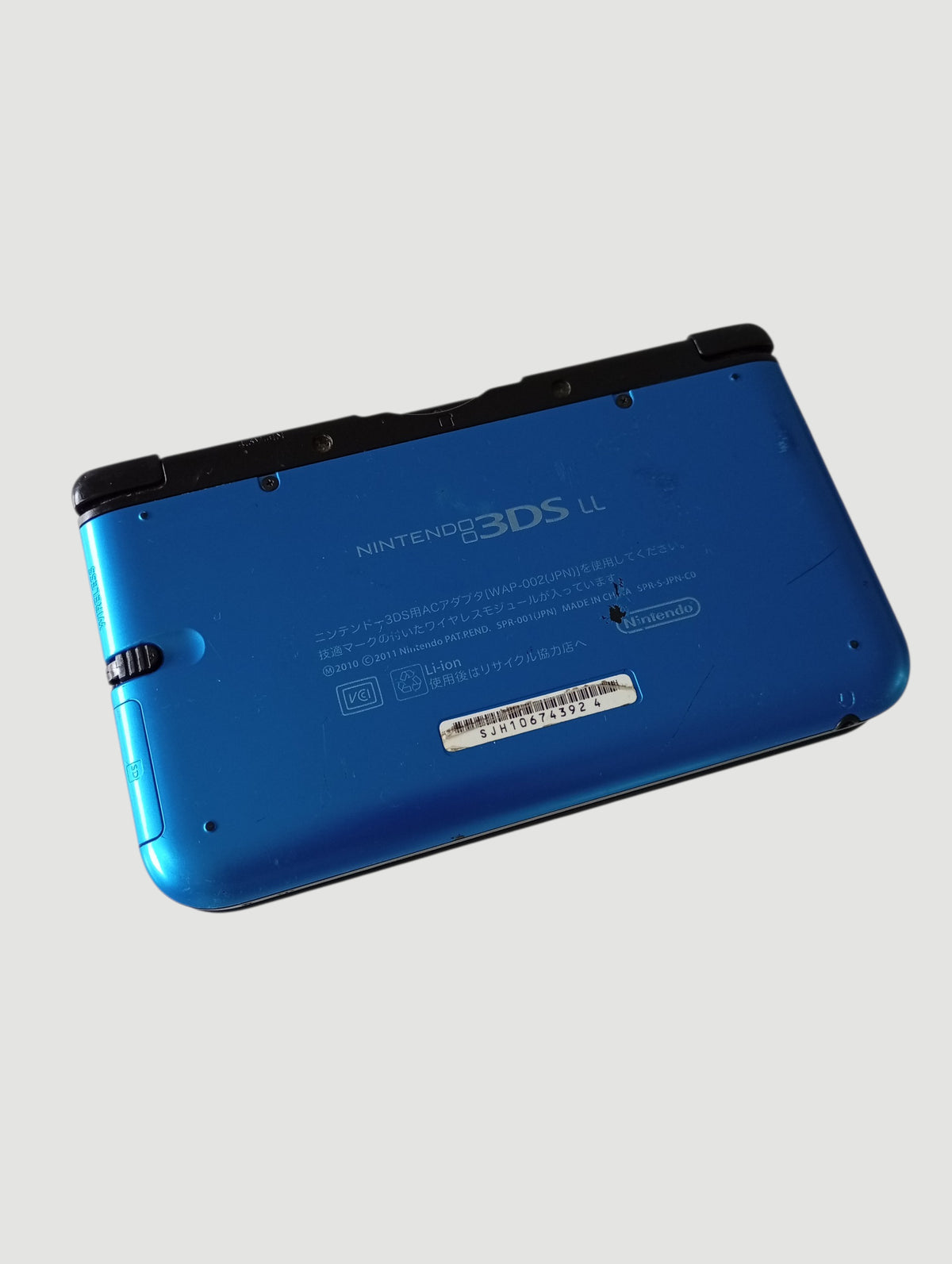 Consola nintendo 3ds old xL azul liberada en micro sd 32 gb